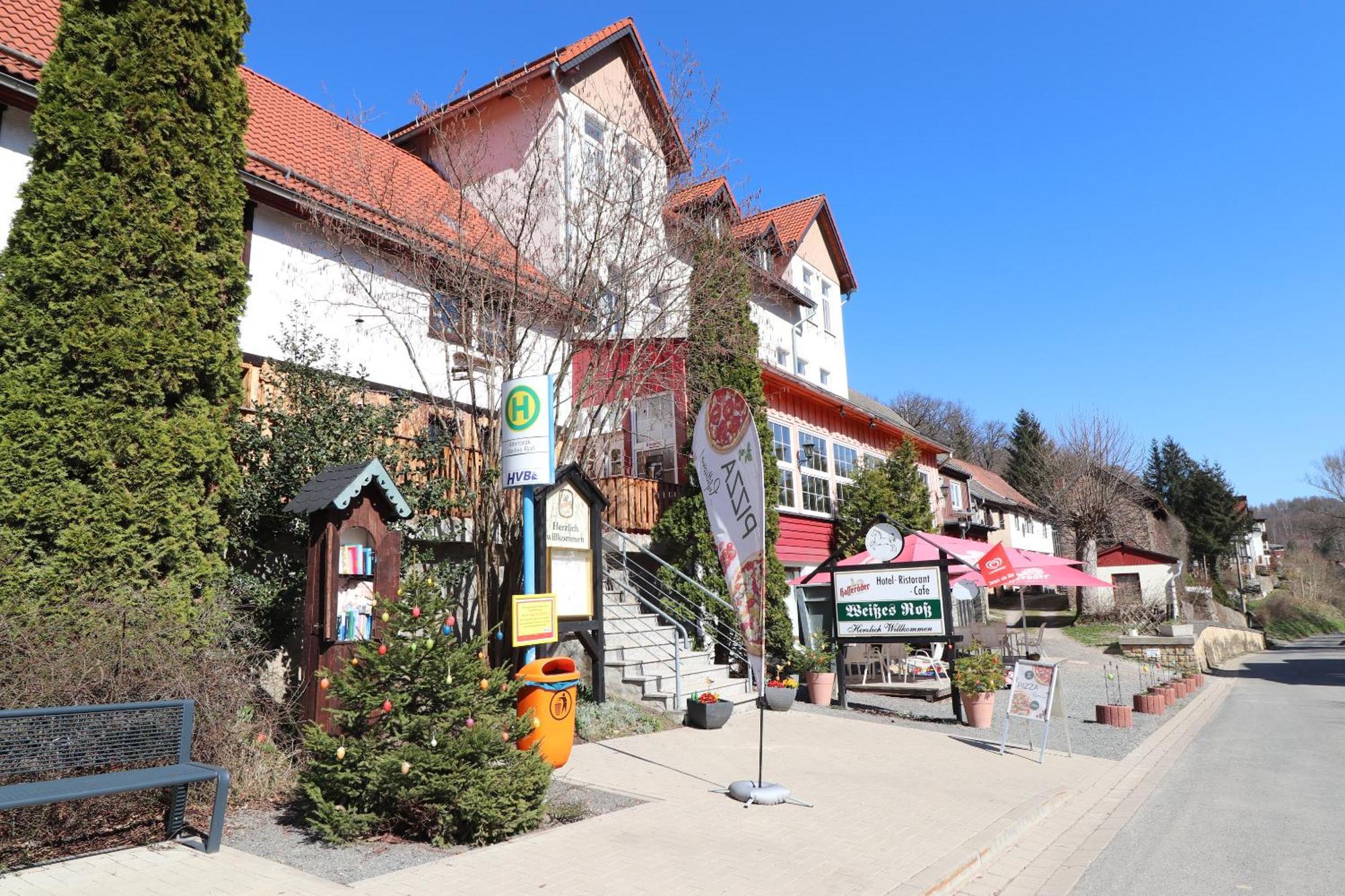 Hotel Weisses Ross Altenbrak Exterior foto